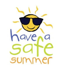 Have a Safe Summer Graphic